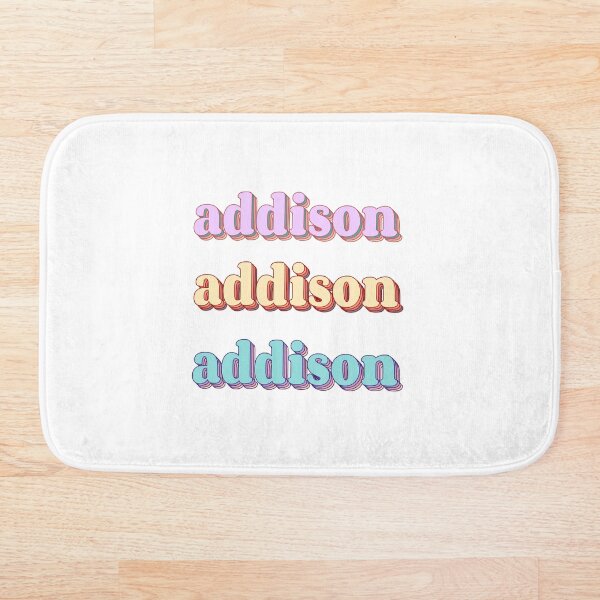 Artikelvorschau, Addison Word Art entworfen und verkauft von Arexus.