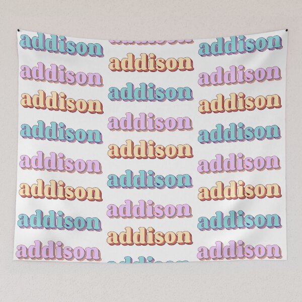 Item preview, Addison Word Art designed and sold by Arexus.