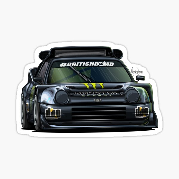 Ford RS200 Hillclimb - Liam Doran Sticker