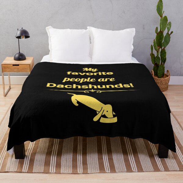 Item preview, My Favorite People Are Dachshunds! designed and sold by Larchar.