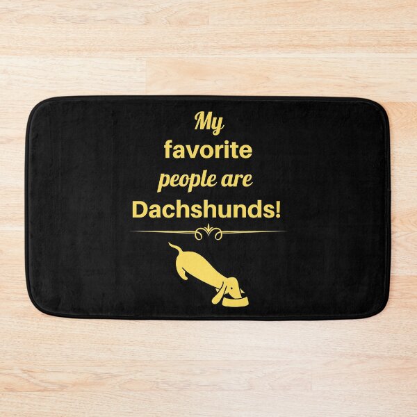 Item preview, My Favorite People Are Dachshunds! designed and sold by Larchar.