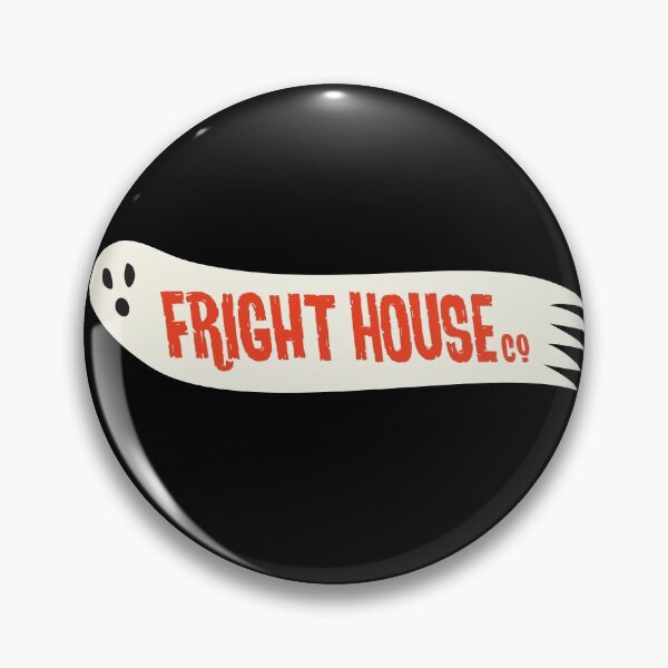 Item preview, Fright House Logo Horizontal White designed and sold by frighthouseco.