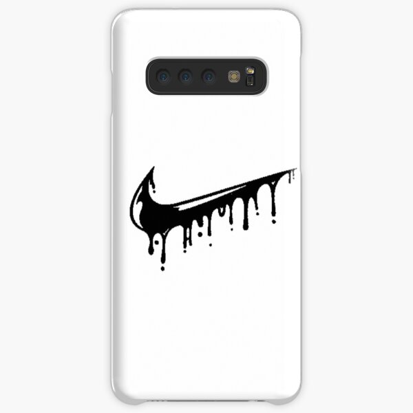 black nike drip Samsung Galaxy Snap Case