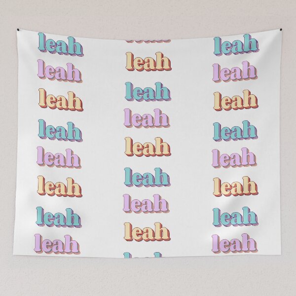 Item preview, Leah Word Art designed and sold by Arexus.