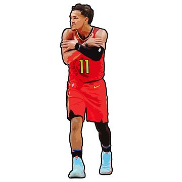 Trae Young  Art Board Print for Sale by athleteart20