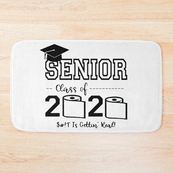 Item preview, Senior Class of 2020 Shit Is Gettin' Real Graduate design designed and sold by nikkidawn74.