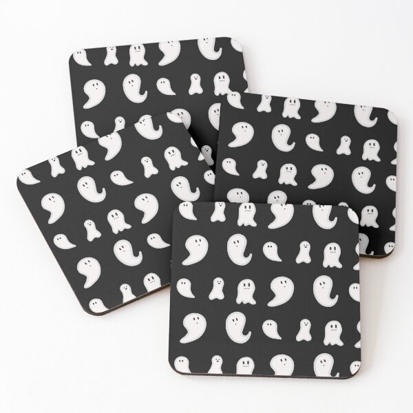 Item preview, White Ghost Cartoon Design Pack designed and sold by Kyrostickers.