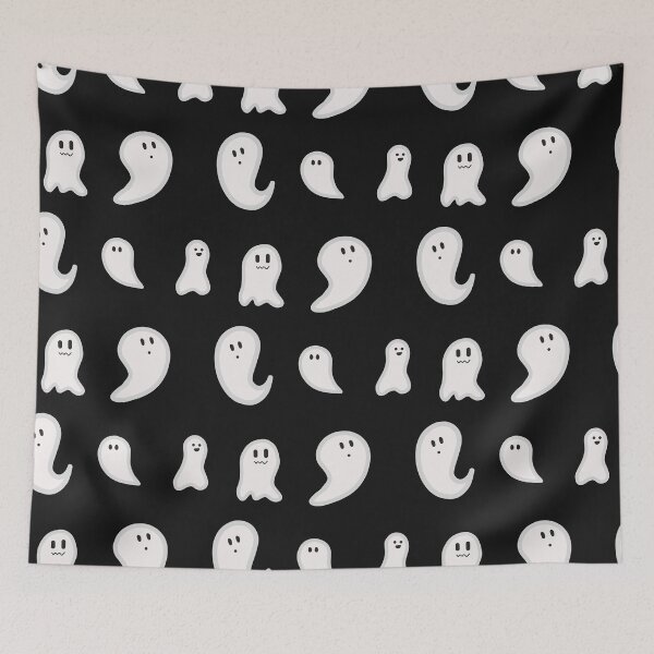 Item preview, White Ghost Cartoon Design Pack designed and sold by Kyrostickers.