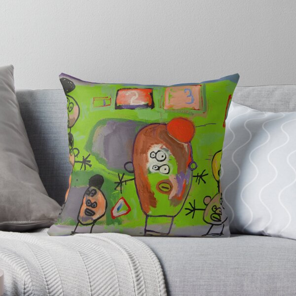 Ignacio Six Women Throw Pillow