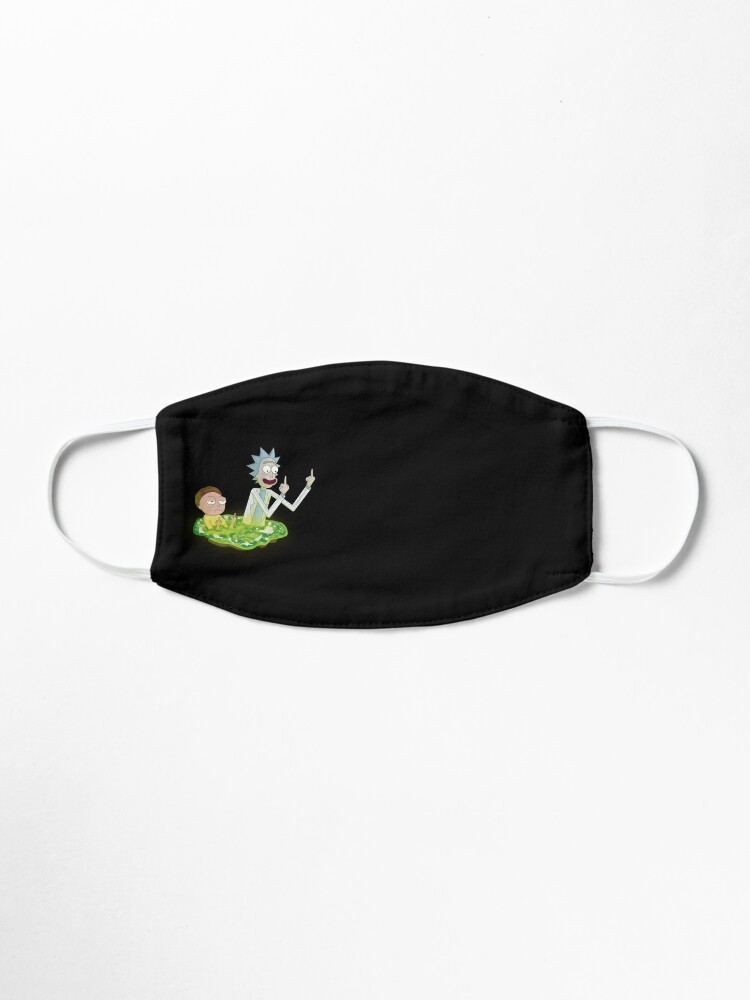 Alternate view of Rick And Morty Middle Finger Mask