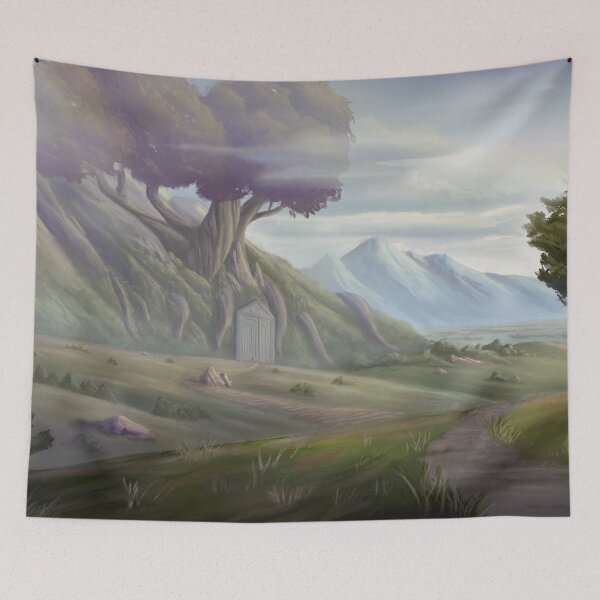 Item preview, Door in the Mountain designed and sold by Kaosusama.