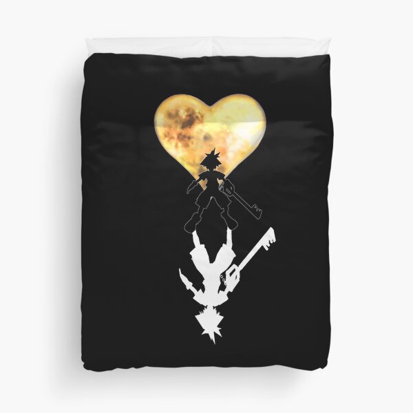 Kingdom Hearts - Sora's Shadow Duvet Cover