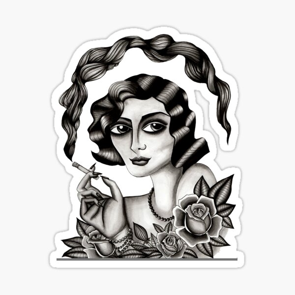 Classy Lady  Sticker