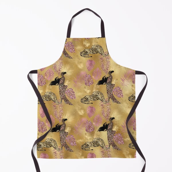 Item preview, Gold and Pink Leopard Pattern designed and sold by RougeAtelier.