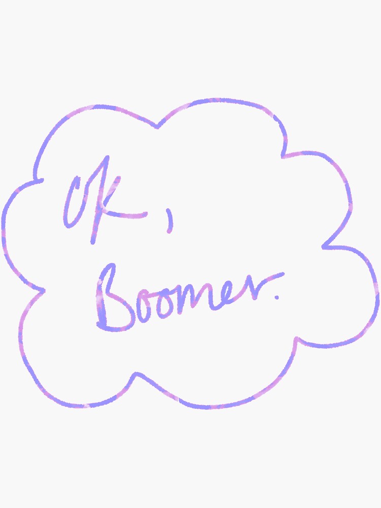 ok boomer text art copy and paste