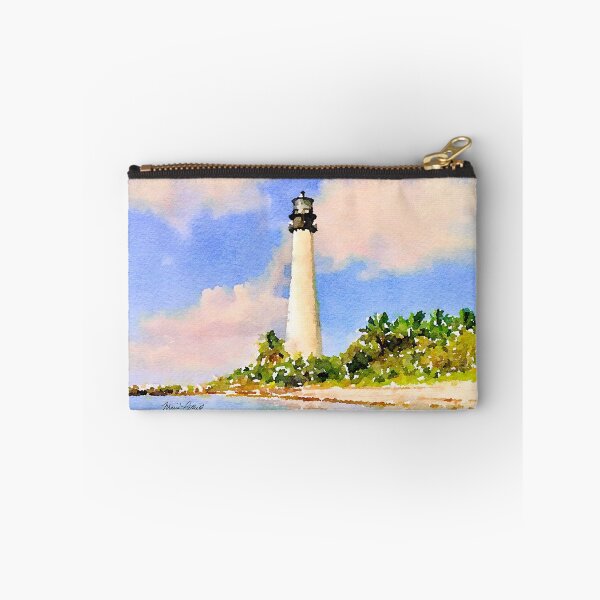 Item preview, Watercolor Lighthouse Painting, Giclée Print, Cape Florida Lighthouse, Coastal Decor, Original Art, Ocean, Sea, Bay, Lighthouse Watercolor designed and sold by littrellart.