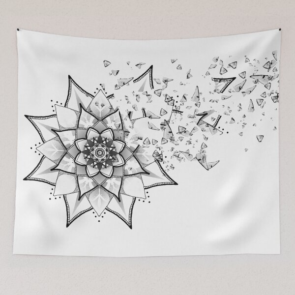 Item preview, Shattered Mandala Boho Modern  designed and sold by hschomburg.