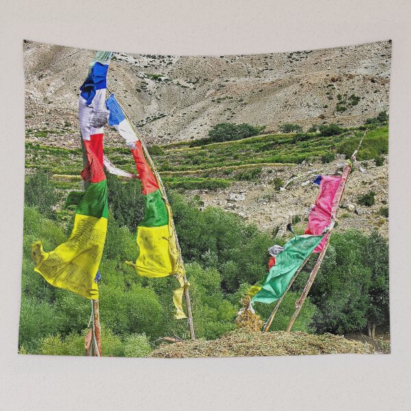 Item preview, Himalayan Colorful  Buddhist Prayer Flags, Himalaya designed and sold by worldways.