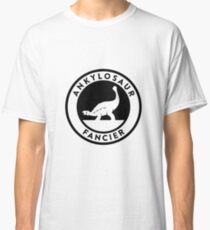 Ankylosaur Fancier Tee (Black on Light) Classic T-Shirt