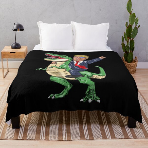 Item preview, Presidente Trump Gafas de la bandera americana Montar T Rex Dinosaurio designed and sold by BUBLTEES.