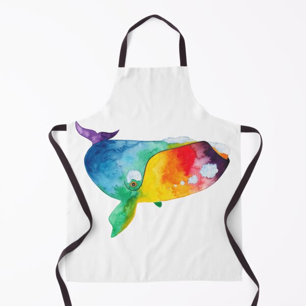 Item preview, Rainbow Right Whale designed and sold by michellefleurk.