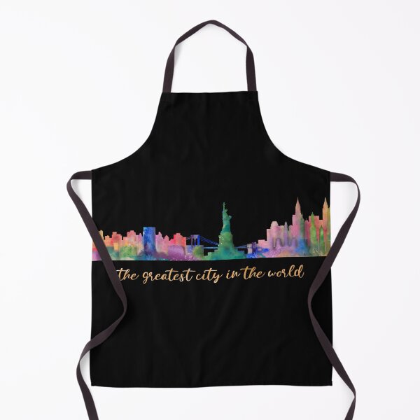 Item preview, NYC Greatest City in the World in Watercolor designed and sold by KristyBDesigns.