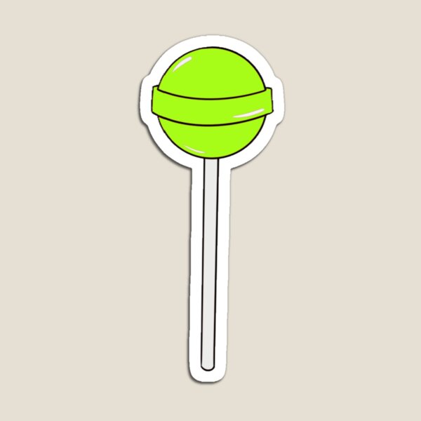 Green Lolly Magnet