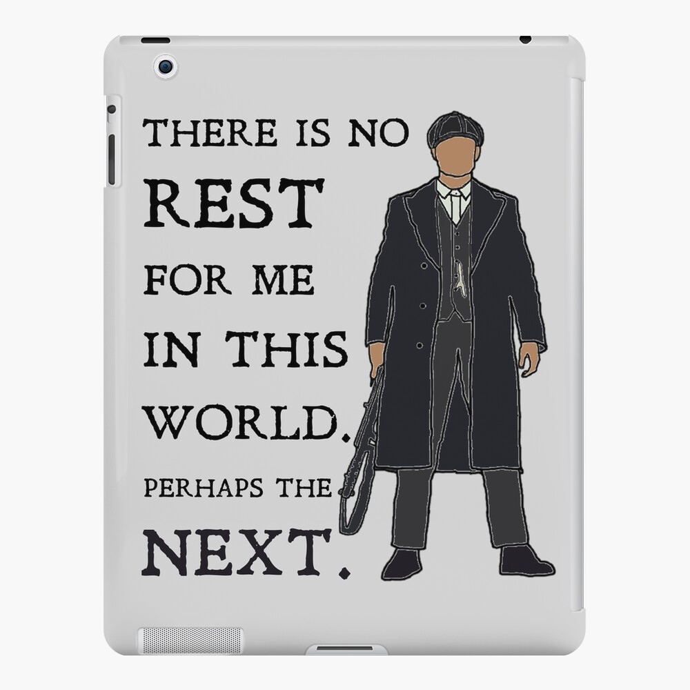 Who's gonna stop us? Nobody: Peaky Blinders (White) iPad Case & Skin for  Sale by sci-fi-nerd