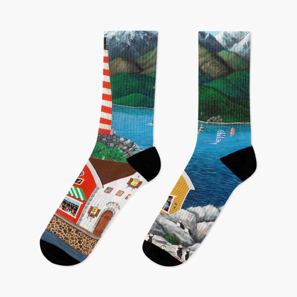 Item preview, Puffin Point designed and sold by kirbeekatz.