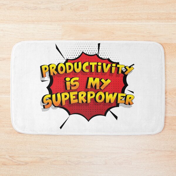 Item preview, Productivity is my Superpower Funny Design Productivity Gift designed and sold by Custom365.