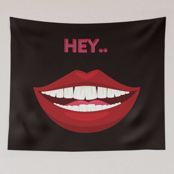 Item preview, Hey..Lips designed and sold by hausofbutterfly.