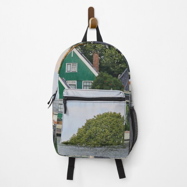 Item preview, Dutch windmill village and boat  designed and sold by FranWest.