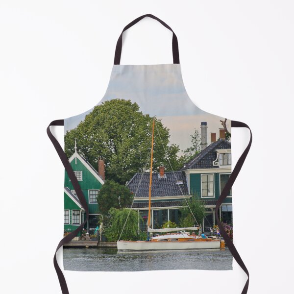Artikelvorschau, Niederländisches Windmühlendorf und Boot entworfen und verkauft von FranWest.