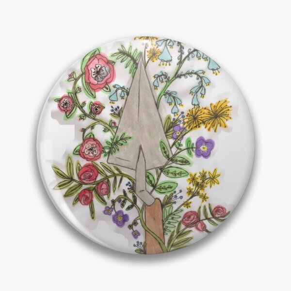 Item preview, Floral Trowel designed and sold by jecottle.