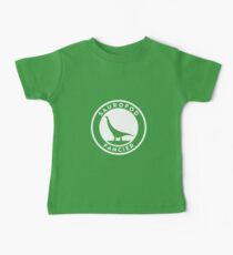 Sauropod Fancier (White on Dark) Baby Tee