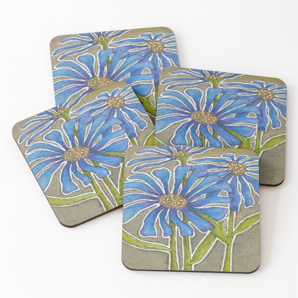 Item preview, Blue Daisies designed and sold by Mindy Stephens.