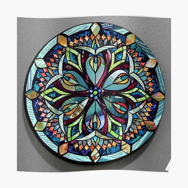 Purple Mandala Poster