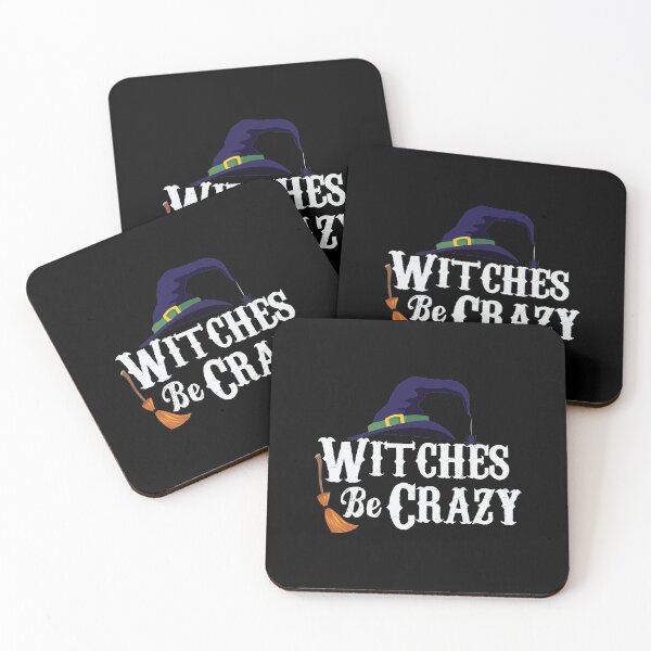 Item preview, Witches Be Crazy Funny Halloween product designed and sold by BUBLTEES.