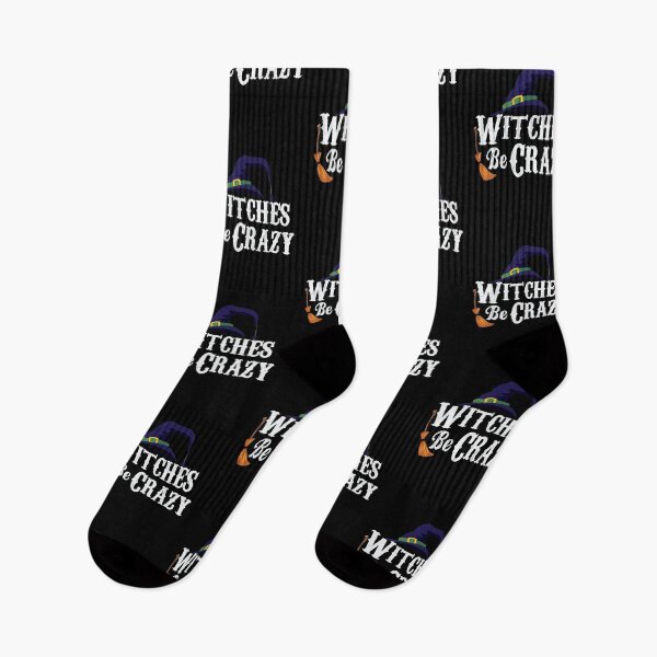 Item preview, Witches Be Crazy Funny Halloween product designed and sold by BUBLTEES.