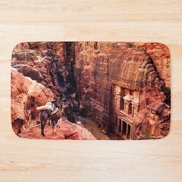 Item preview, Donkeys over Petra designed and sold by GhostGumDesigns.