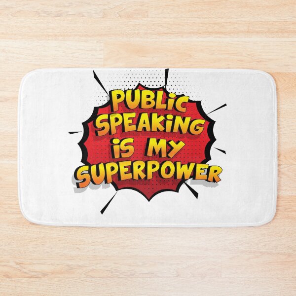 Item preview, Public Speaking is my Superpower Funny Design Public Speaking Gift designed and sold by Custom365.