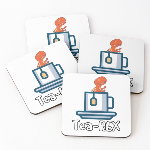 Item preview, Tea-REX Cute Dinosaur in a tea cup pun designed and sold by jessephotoart.