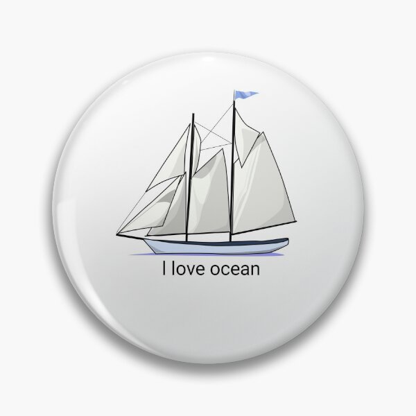 Item preview, I love ocean design designed and sold by amanikafrawy.