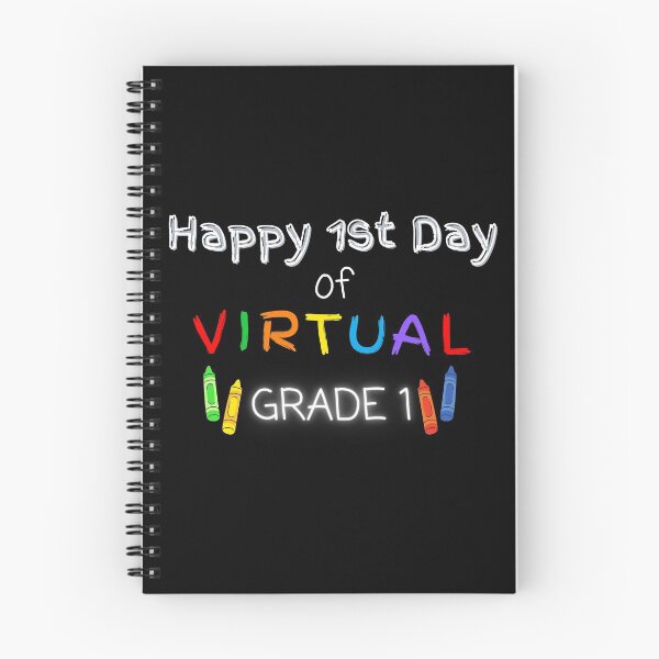 Item preview, Happy 1st Day of Virtual Grade 1 designed and sold by Sunny Collections.