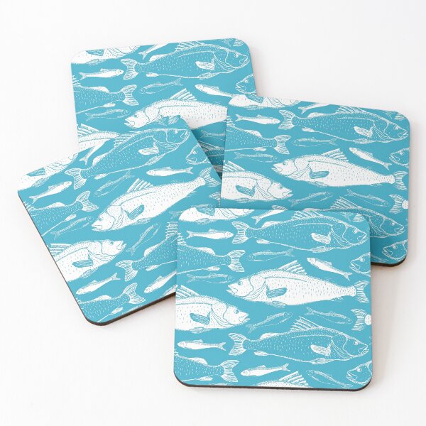 Item preview, Fish Seamless sea Pattern  designed and sold by PickCreation.