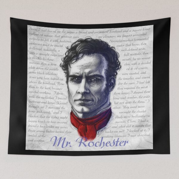 Item preview, A Portrait of Edward Rochester designed and sold by Brina Williamson.