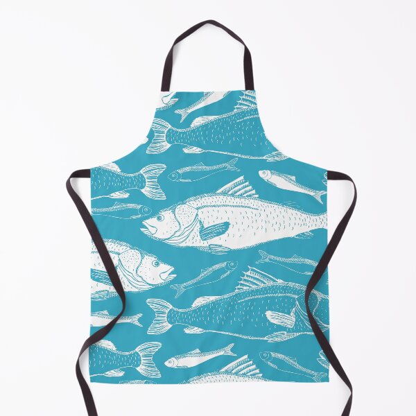 Item preview, Fish Seamless sea Pattern designed and sold by PickCreation.