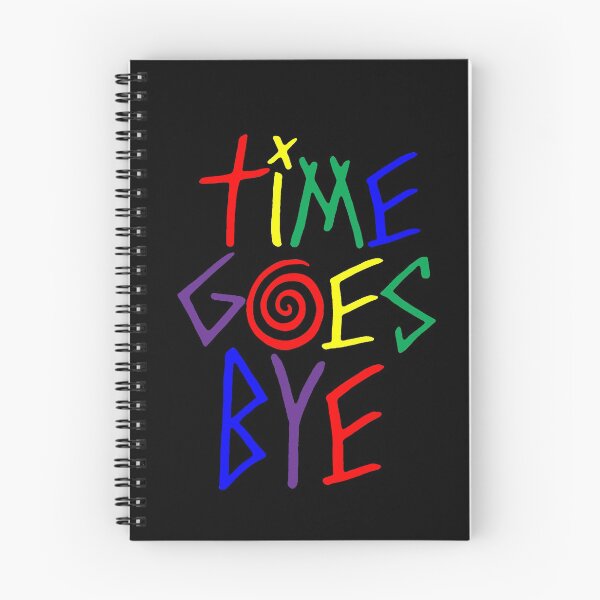 Item preview, Multi-Color Time Goes Bye Spiral  designed and sold by SiliconeFlower.