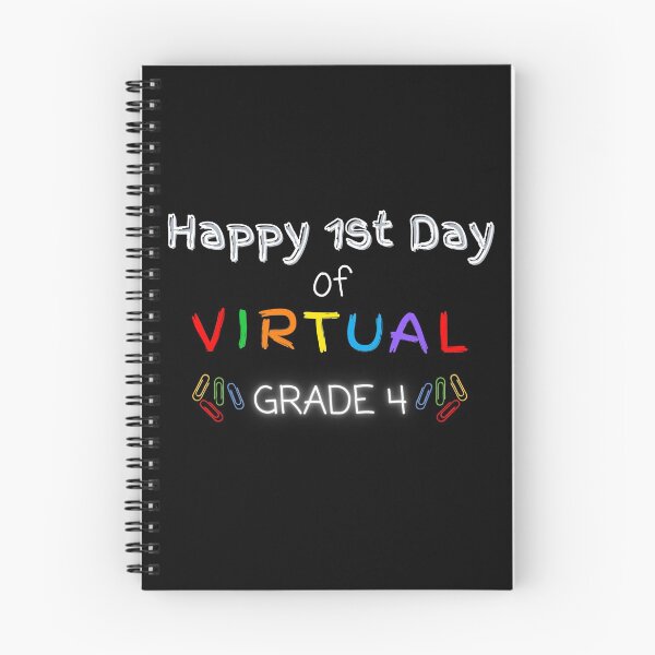 Item preview, Happy 1st Day of Virtual Grade 4 designed and sold by Sunny Collections.
