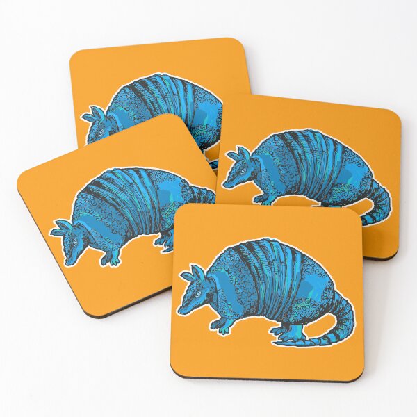 Item preview, Armadillo - Blue designed and sold by Salt & Keep.
